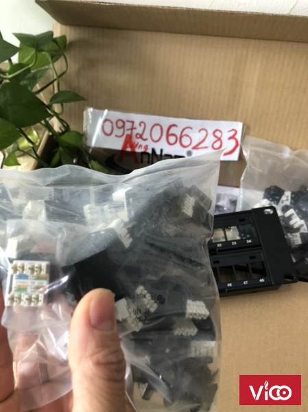 Thanh đấu nối, UTP, SL, DDM, 48 cổng cat6, 2U, rỗng, thẳng 760237041 913750552