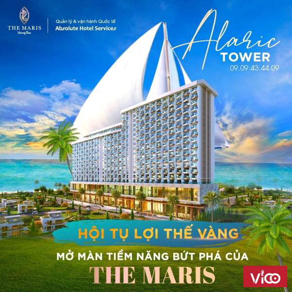 ALARIC TOWER GIÁ BÁN TỪ CĐT THE MARIS 2021 HOTLINE 0909434409