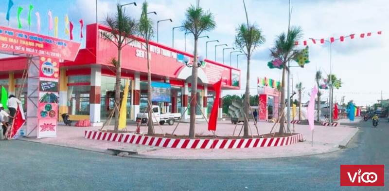 ĐẤT THỔ CƯ MẶT TIỀN CHỢ TẠI BẾN TRE THÍCH HỢP ĐẦU TƯ SINH LỜI.