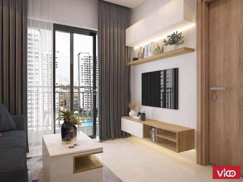 Cần bán dự án căn hộ Bcons Plaza 2 PN dt 48m2 View hồ bơi