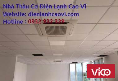 Lắp máy lạnh tại quận 12 Tp.HCM Cao Vĩ