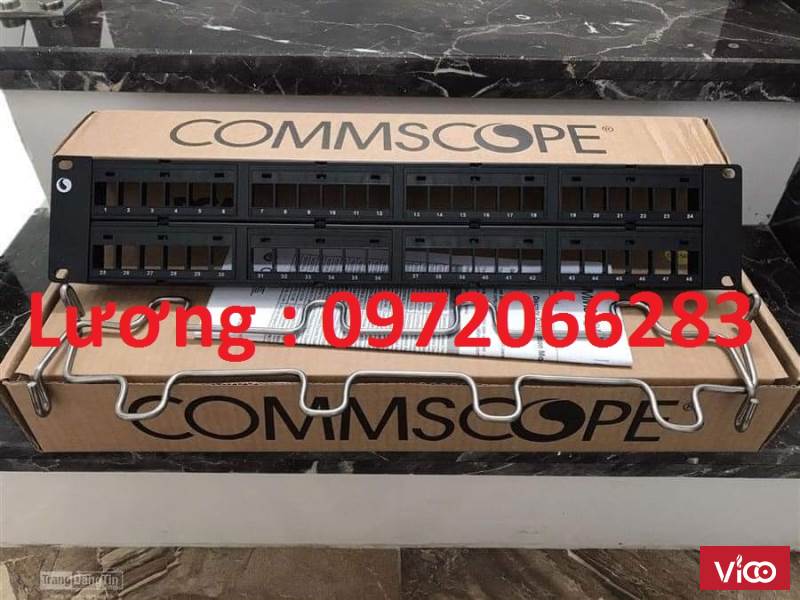 Thanh đấu nối, UTP, SL, DDM, 48 cổng cat5, 2U, rỗng, thẳng 760237041 913751912