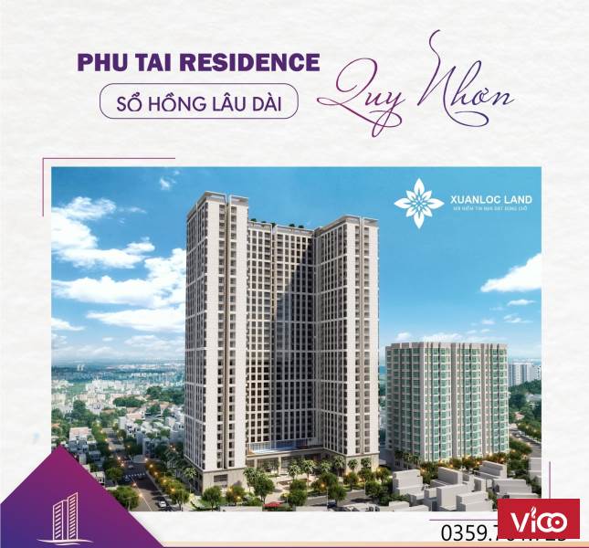 CHUNG CƯ CAO CẤP PHÚ TÀI RESIDENCE SẮP BÀN GIAO