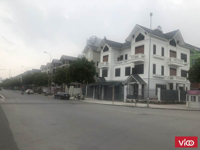 Chính chủ cho thuê biệt thự 2 mặt tiền khu Dương Nội, Hà Đông DT 200m2x3.5 tầng Giá 100 Tr/Th LH