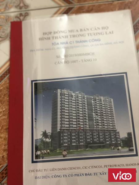 Chính chủ cần bán gấp căn hộ cao cấp 2PN, DT 61m2 tại C1 Thành Công, view hồ nhận nhà ở ngay. Lh