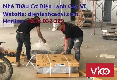 Lắp máy lạnh tại Tân Bình Tp.HCM Cao Vĩ