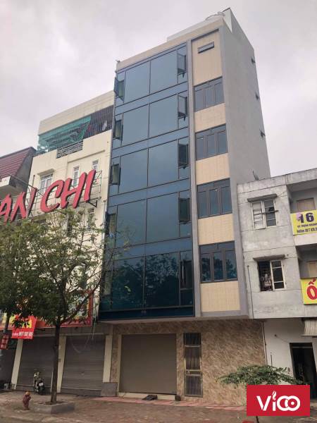 Cho thuê nhà làm văn phòng công ty, nhà 7 tầng mặt đường Số 18, Vũ Trọng Khánh, Mộ Lao