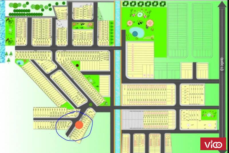 Chính chủ cần bán đất nền Kdc Tân Lân reverside Cần ĐướcLong An