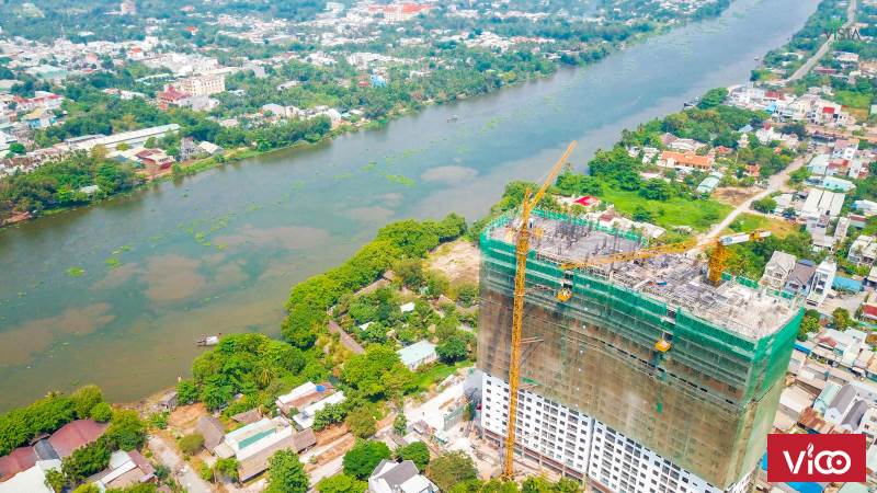 VISTA RIVERSIDE SẮP CẤT NÓC FULL RỔ HÀNG SANG NHƯỢNG CĂN 2PN GIÁ TỪ 1TỶ250 CĂN MẶT TIỀN SÔNG