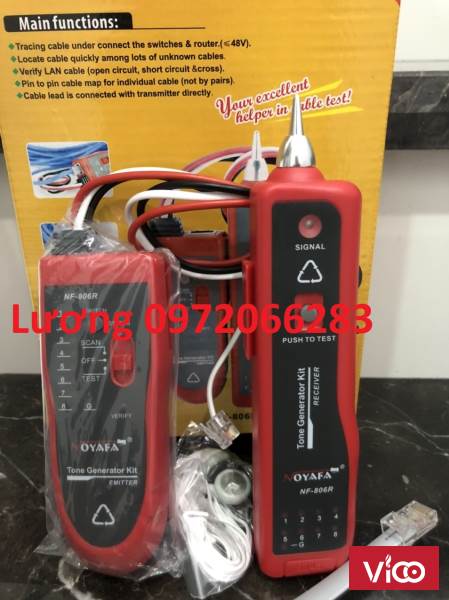Máy dò dây điện thoại, mạng NF806R