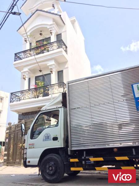 NHÀ 4 TẦNG TUYỆT ĐẸP, HẺM XE HƠI, CÁCH MẶT TIỀN ĐƯỜNG HUỲNH TẤN PHÁT CHỈ 30M, PHƯỜNG PHÚ MỸ, QUẬN