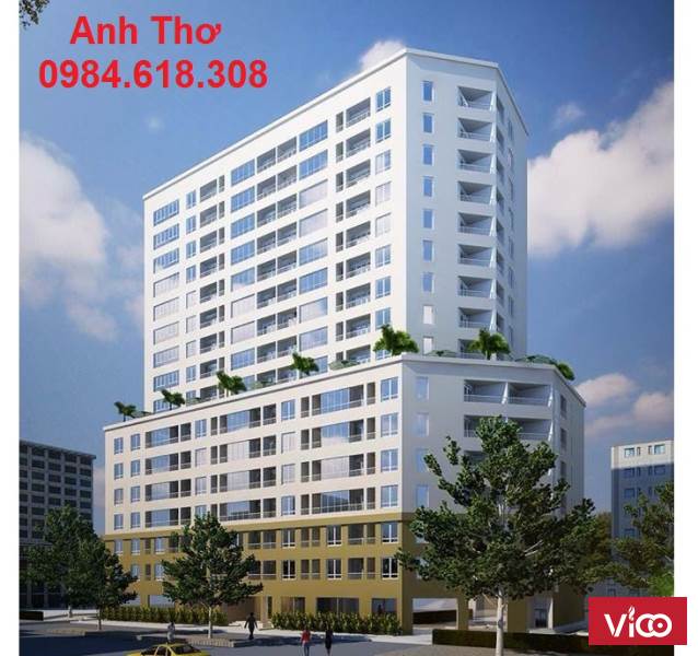 Bán căn hộ chung cư Hanhud 234 Hoàng Quốc Việt 83m2, căn góc đẹp, 3pn