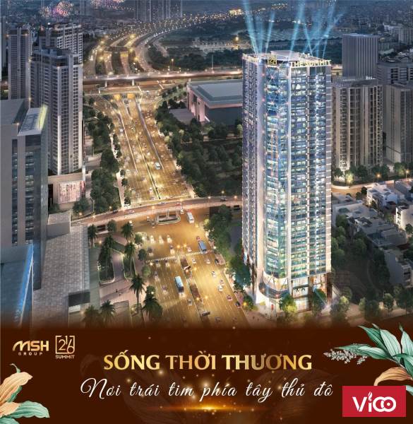 Căn hộ hạng sang The Summit 216 Trần Duy Hưng mở bán đợt 1