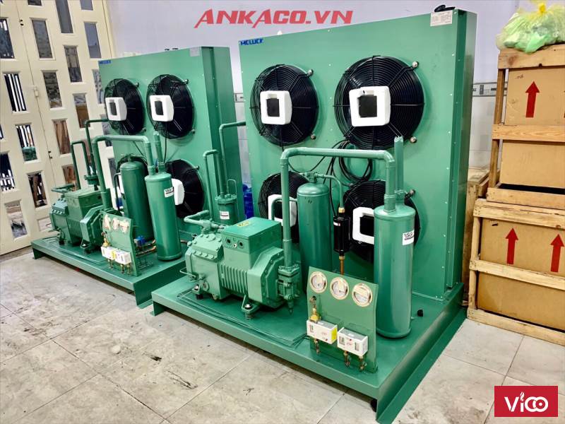 lắp đặt, cung ứng cụm máy nén Bitzer 15hp 4JE15