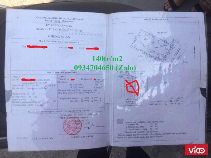 Đất thổ cư mặt tiền Đỗ Xuân Hợp đáng đầu tư