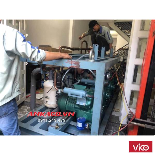 sửa chữa, thay block máy nén cho kho lạnh, kho đông tại TP.HCM