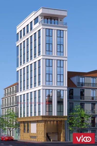 Cho Thuê Gấp Tòa Nhà VP 9 Tầng Mặt Phố Khuất Duy Tiến. Giá 5000USD/tháng