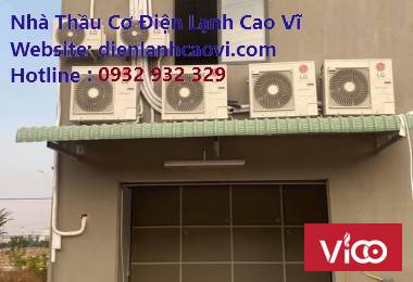 Lắp đặt máy lạnh tại quận 10 Cao Vĩ