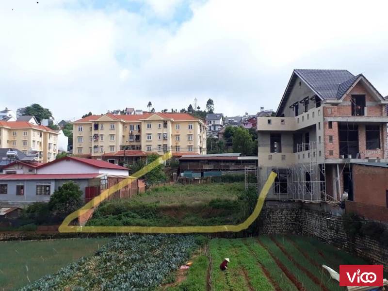 Bán đất mặt tiền đường Tô Vĩnh Diện phường 6 Đà Lạt