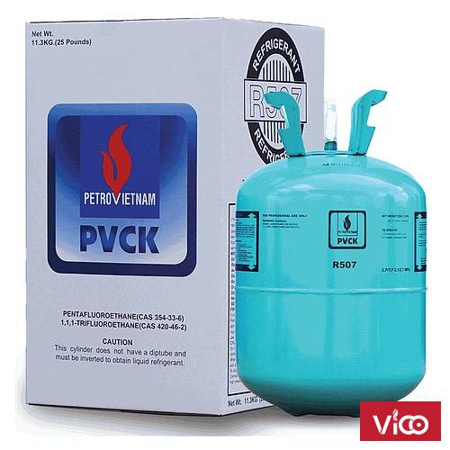 bán gas lạnh R507 loại 11,3kg/b giá tốt kèm quà tặng