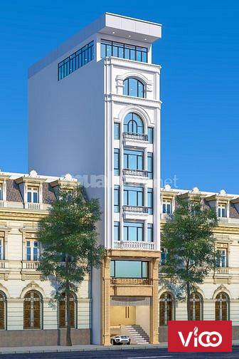 Cho Thuê Gấp Tòa Nhà Xây Mới Mặt Phố Trung Hòa.DT 110m2. Giá 200tr/th