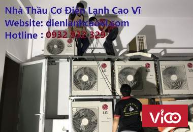 Công ty lắp đặt máy lạnh ở Bình Chánh 0932.932.329