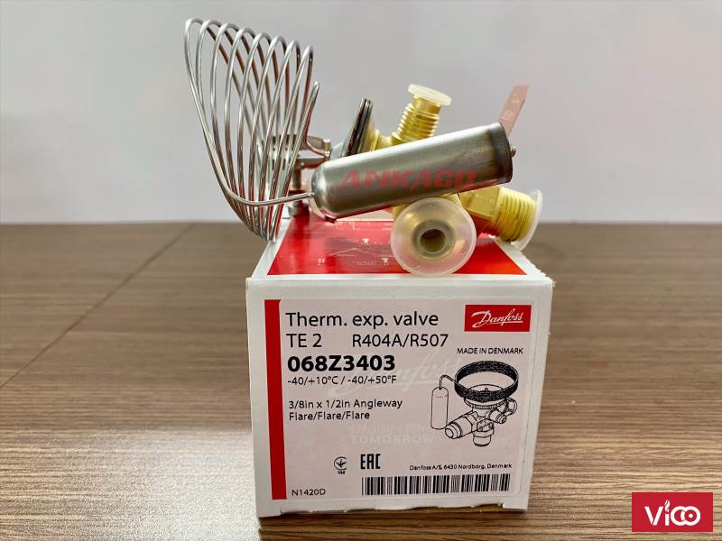 cách lắp van tiết lưu TE2