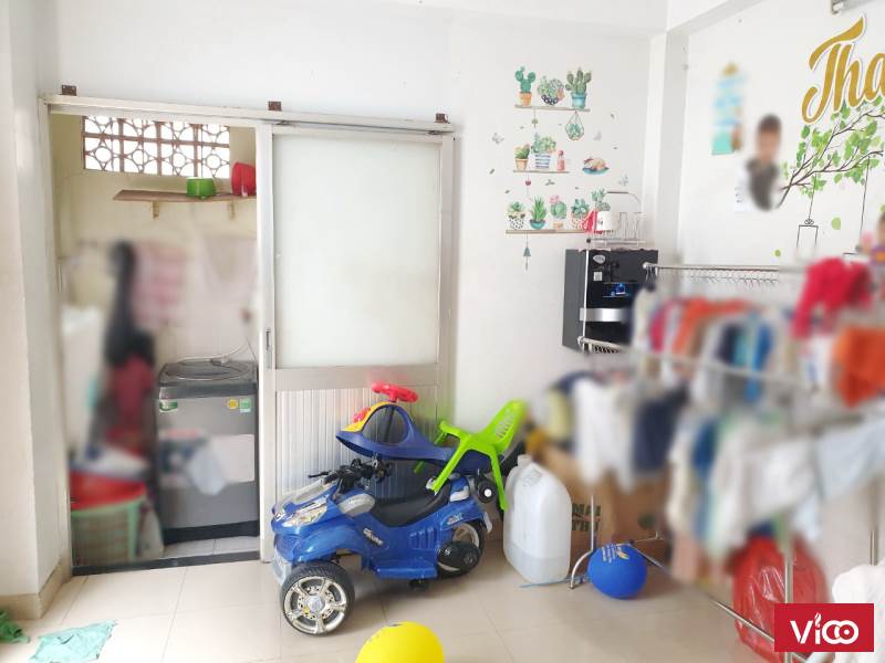 Cho thuê nhà (73.6m) hẻm xe hơi Hồ Hảo Hớn P.Cô Giang Q1