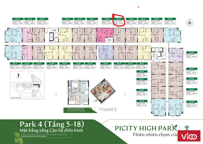 Kẹt tiền bán bán rẻ căn hộ cao cấp Picity High park quận 12 57m2 2,1tỷ ( đã VAT)giá thị trường