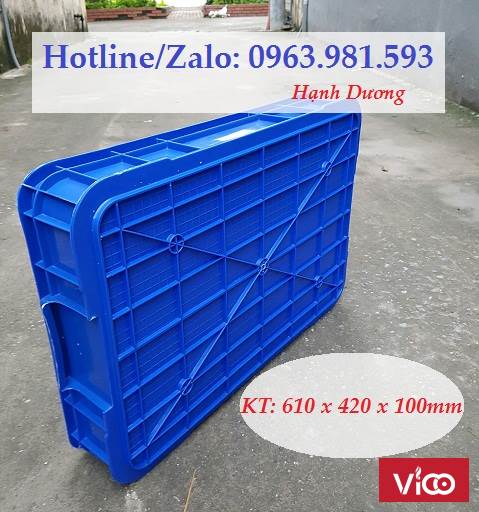 Hộp nhựa HS025, khay nhựa, sóng nhựa bít