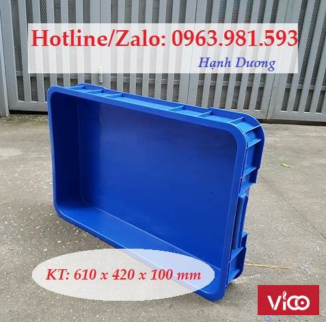 Hộp nhựa HS025, khay nhựa, sóng nhựa bít