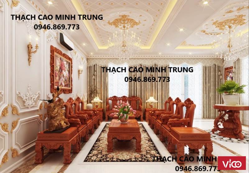 NỘI THẤT PHONG CÁCH CỔ ĐIỂN TÂN CỔ ĐIỂN SANG TRỌNG
