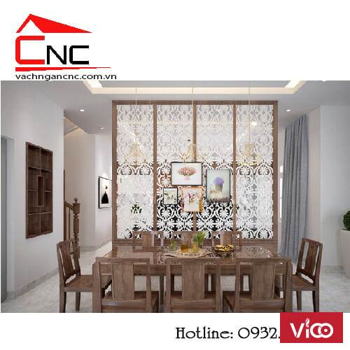 Tổng hợp các mẫu vách ngăn phòng bếp đẹp đơn giản hiện đại Quận 3