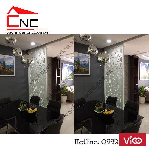 Tổng hợp các mẫu vách ngăn phòng bếp đẹp đơn giản hiện đại Quận 3