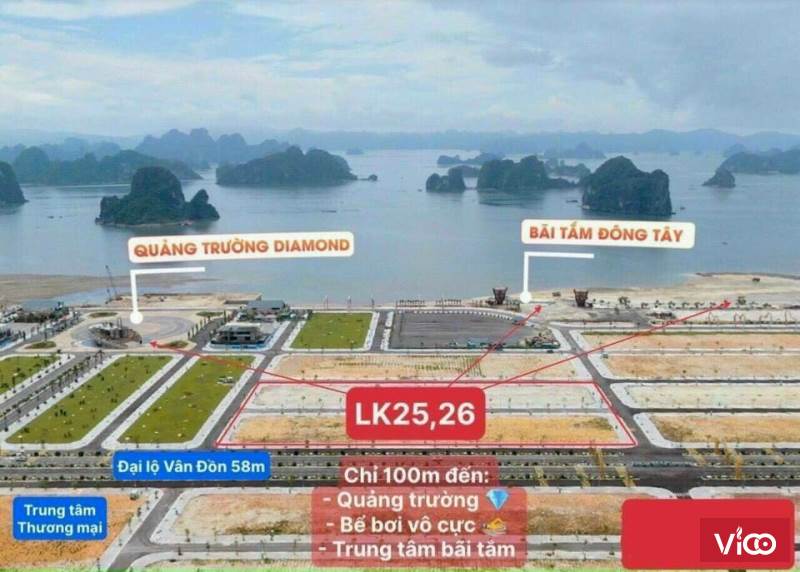 ĐẤT NỀN LIỀN KỀ 87,5M2 VỊNH BÁI TỬ LONG PHƯƠNG ĐÔNG VÂN ĐỒN