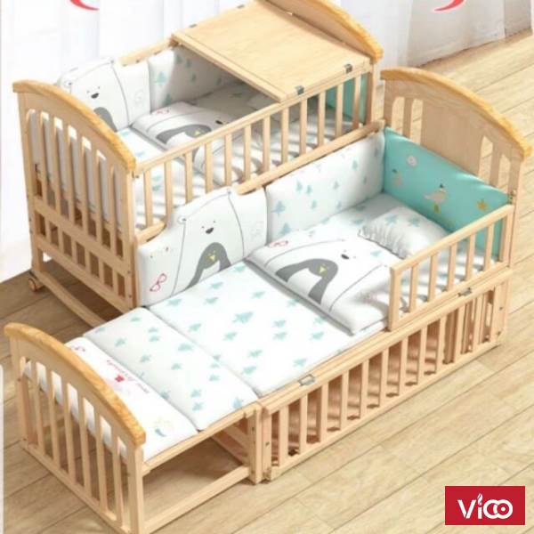 Giường Cũi Thông Minh 6 Chức Năng