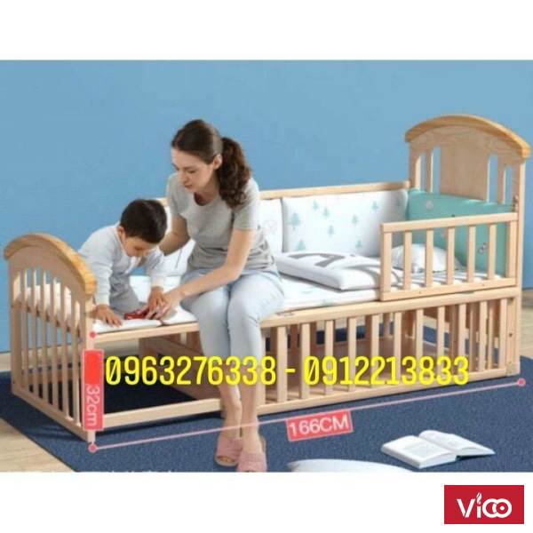 Giường Cũi Thông Minh 6 Chức Năng