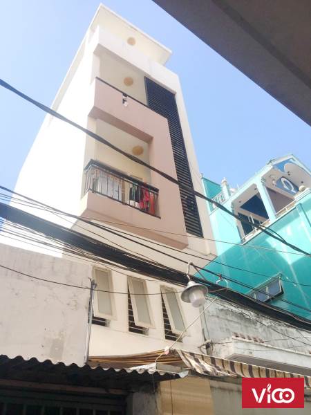 Nhà 4 lầu/ST/8PN Hẻm 136 Nguyễn Thị Tần P2Q8