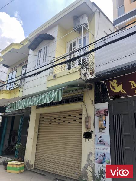 Nhà 1 trệt, 1 lầu đúc kiên cố, hẻm 8m, mua và ở ngay