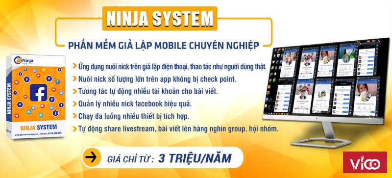 Phần mềm nuôi hàng nghìn nick Facebook tự động