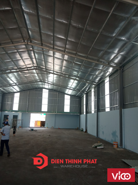 Cho thuê nhà xưởng đường số 6 (Bên kia quốc lộ )quận Bình Tân 550m giá 40tr