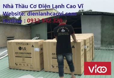 Lắp máy lạnh tại nhà tại Thủ Dầu Một Máy lạnh Cao Vĩ