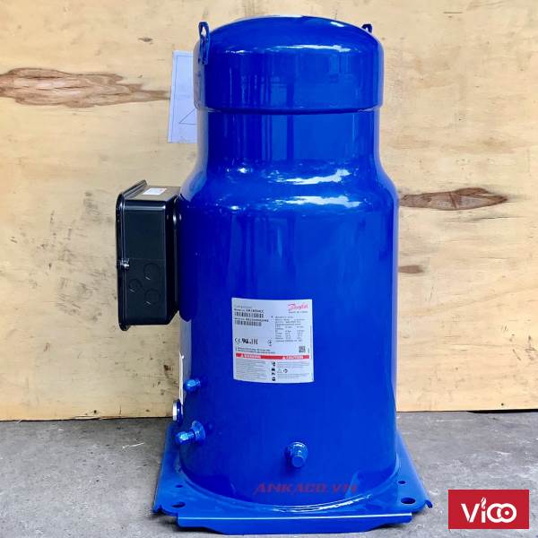 sửa chữa block danfoss 15HP SM185 tại khu công nghiệp