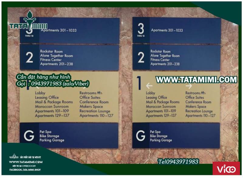 Thiết kế Biển chỉ dẫn Công ty phù hợp giá rẻ