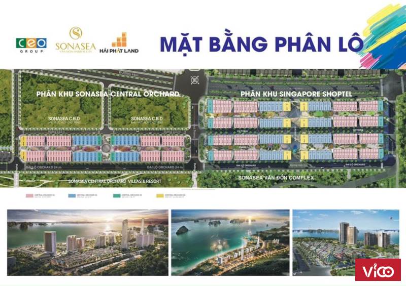 Shophouse mặt biển Vân Đồn