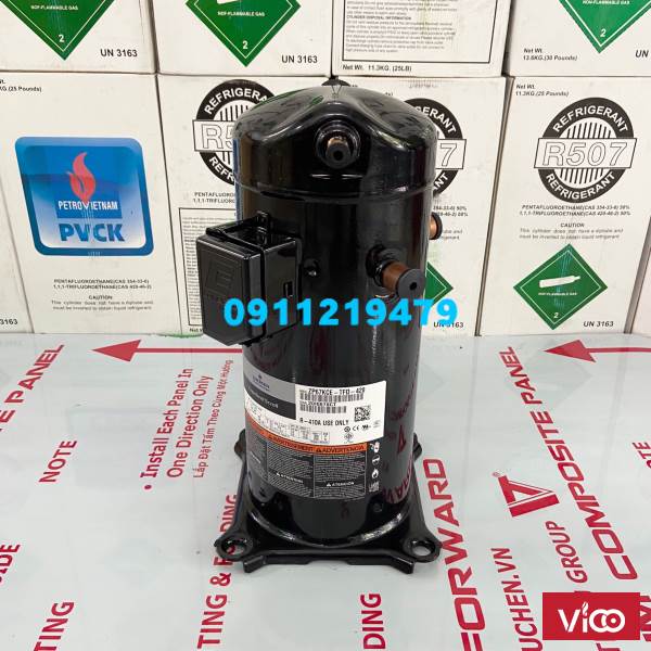 Cung cấp và phân phối block copeland 5,5hp ZP67KCE giá tốt