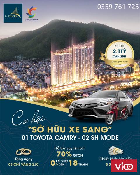 ĐẦU TƯ ngay căn hộ cao cấp view biển I Tower Quy Nhơn