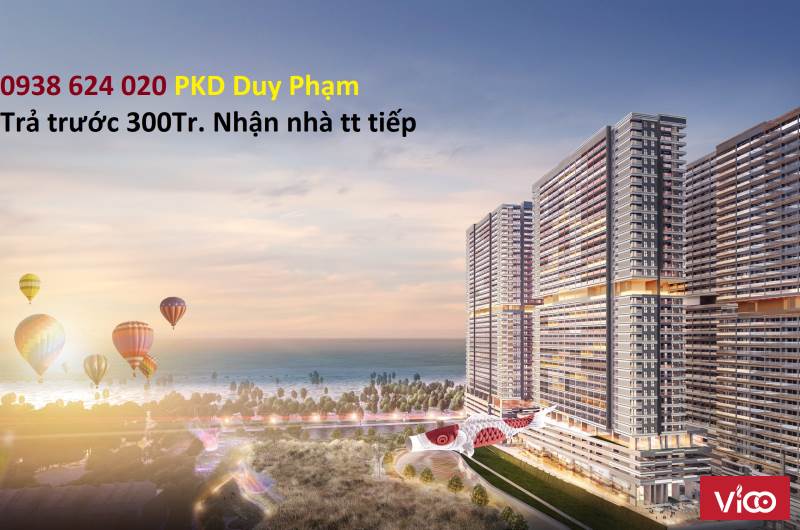 Mở Bán Đợt 1 Căn Hộ Ven Biển Quy Nhơn Sở Hữu Lâu Dài, Thanh Toán 300 Triệu