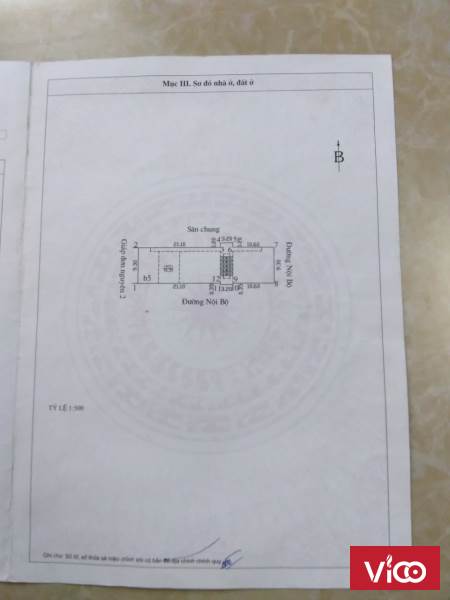 Cần bán nhà tập thể 36.2m2 giá 300tr tổ 48 TT Đông Anh