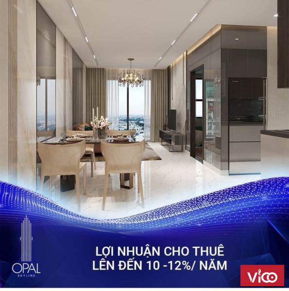 Chính chủ định cư qua Mỹ, cần chuyển nhượng gấp căn Opal Skyline 1PN, giá tốt nhất mua đợt đầu